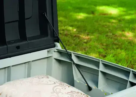 Novel Storage Box 340L grey/black Photo