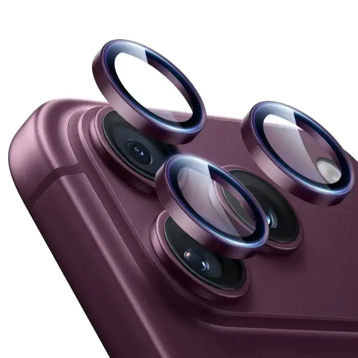 ESR Armorite kameras aizsargs iPhone 18 Pro / 18 Pro Max Deep Burgundy