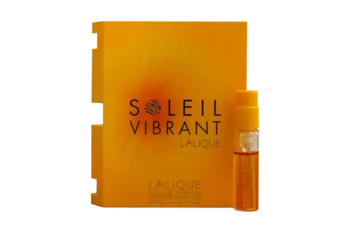 Lalique, Soleil Vibrant, парфюмерная вода для женщин, 1.8 мл флакон