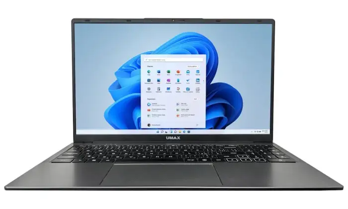 UMAX Laptop VisionBook 15WT Plus/ 15,6" IPS/ 1920x1080/ N150/ 8GB/ 256GB SSD/ HDMI/ 2x USB 3.2/ W11 Pro/ grey