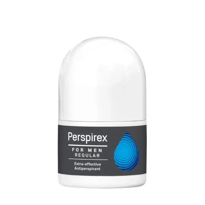 Perspirex Men Regular Rullīšu Antiperspirants-Dezodorants Vīriešiem, 20 ml