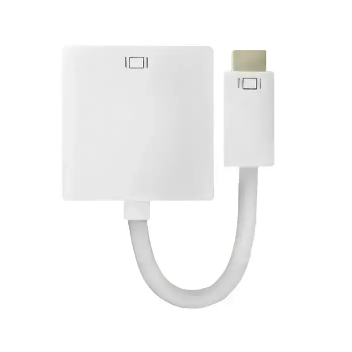 Qoltec Mini DVI (24+5) adapter