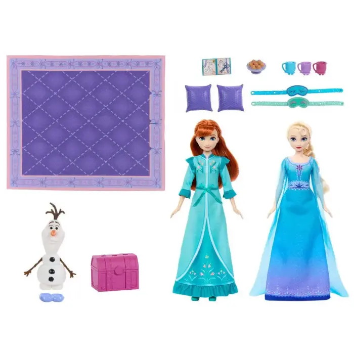 Disney Frozen Pyjama Party Elsa y Ana rinkinys
