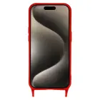 Strap Silicone Case for iPhone 12 Pro, red — Photo 3