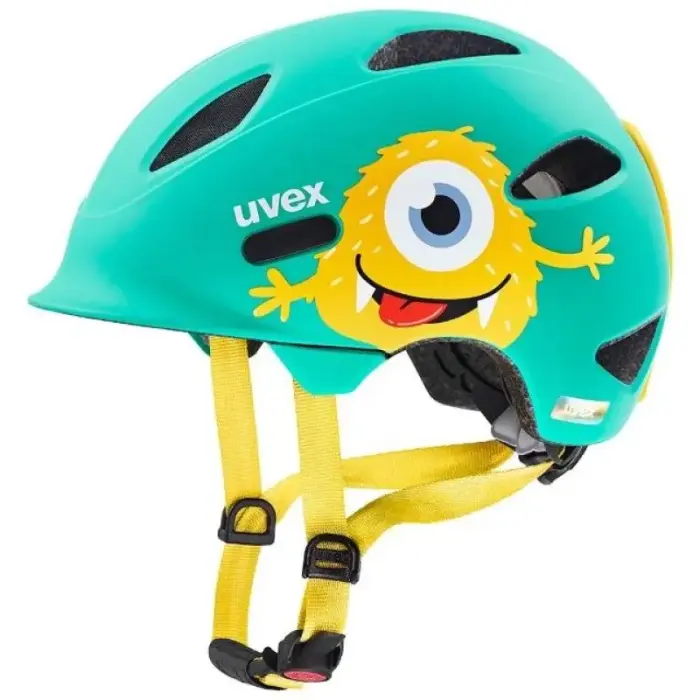 Uvex oyo style monster lagoon matt children's bike helmet 50-54 - Rozmiar: 45-50