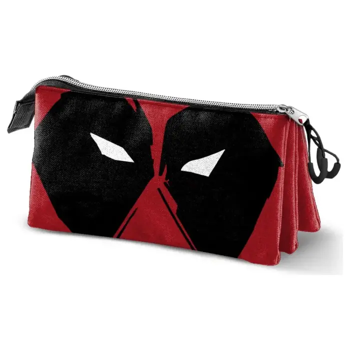 Marvel Deadpool Mask trigubas pieštukų dėklas