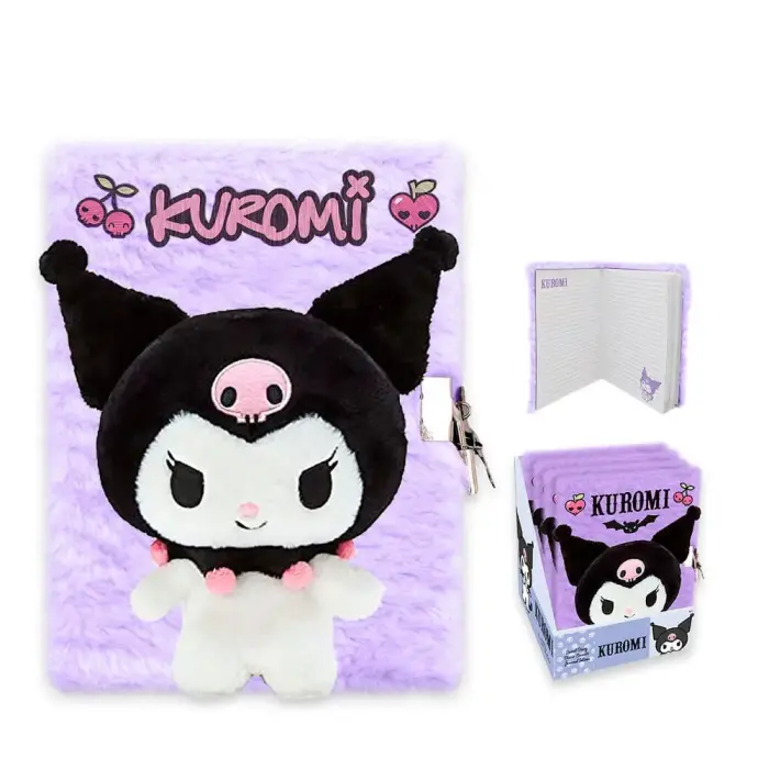 Hello Kitty Kuromi 3D A5 märkmik