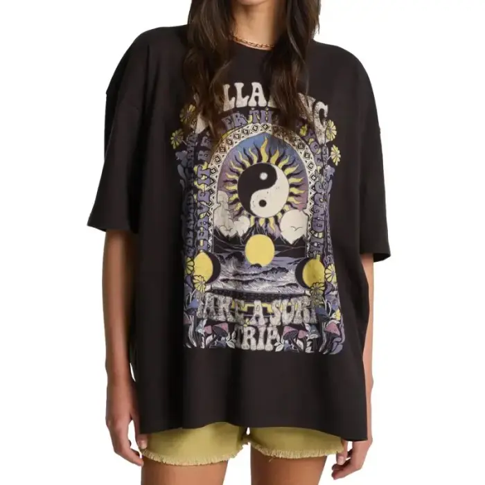 Billabong Surf Trip Tee EBJZT00593-OFB Black L - rozmiar_EU: L