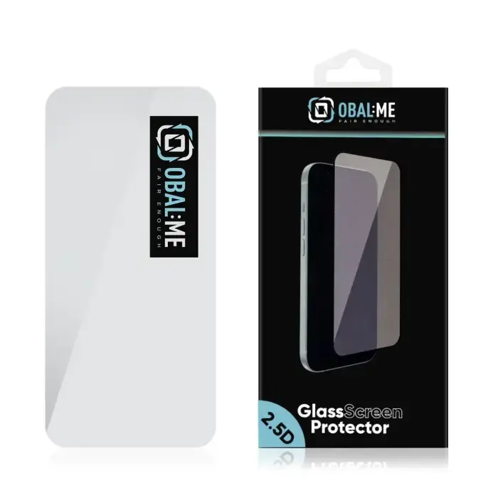 OBAL:ME 2.5D tempered glass for phone Samsung Galaxy A56 5G clear