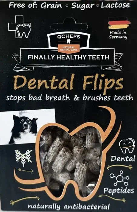 QCHEFS koeramaiused Dental Flips 40 g