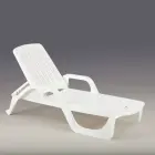 Шезлонг Zanzibar белый Фото num