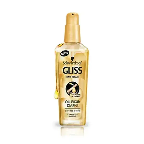Schwarzkopf Gliss Juukseid taastav õlieleksiir 75ml