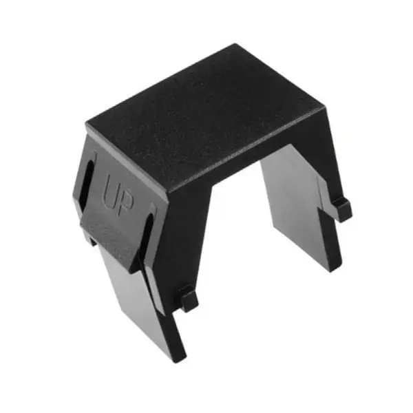 Solarix Keystone záslepka do modulearch patch panelů nebo zásuvek black  SXKJ-0-BK, 1Ks
