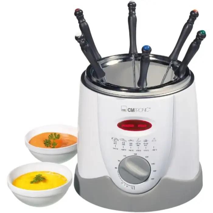 Clatronic FFR 2916 friteris (1 l; 840W; balts)