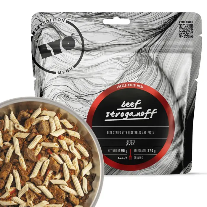 LyoFood Beef Stroganoff Freeze-Dried Meal 370g
