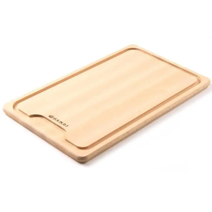 Beech wood cutting board with groove - Hendi 505205