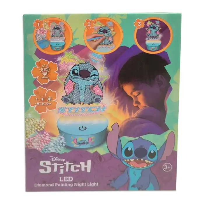 Disney Stitch LED gaismas gleznošanas figūra