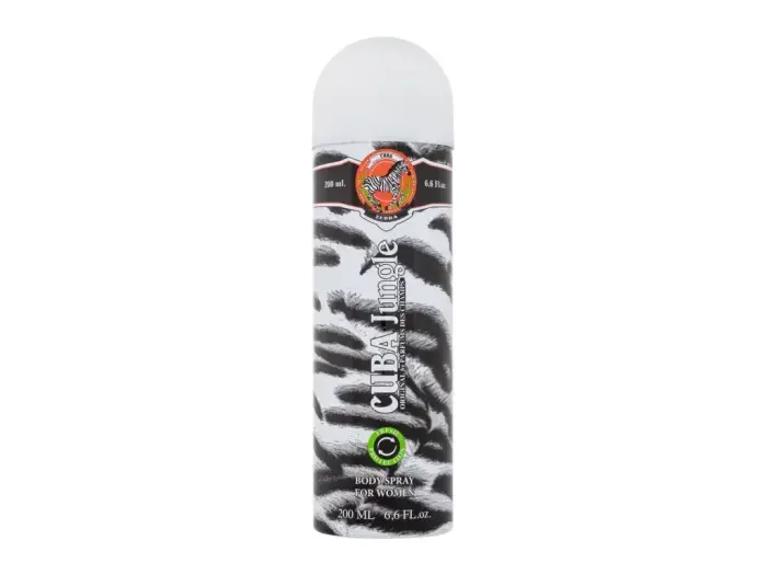 Cuba Jungle Zebra Dezodorants 200 ml