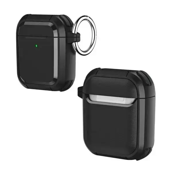 Beline Solid vāks AirPods 1/2 - Melns