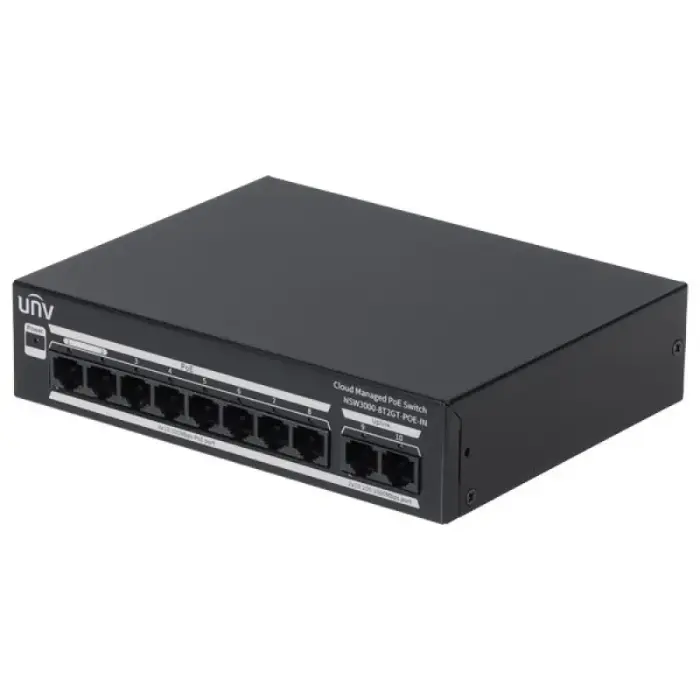 POE Switch NSW3000-8T2GT-POE-IN 8-port UNIVIEW