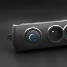 Qoltec Surge protector | 5 sockets | 3m | Black — Photo 12