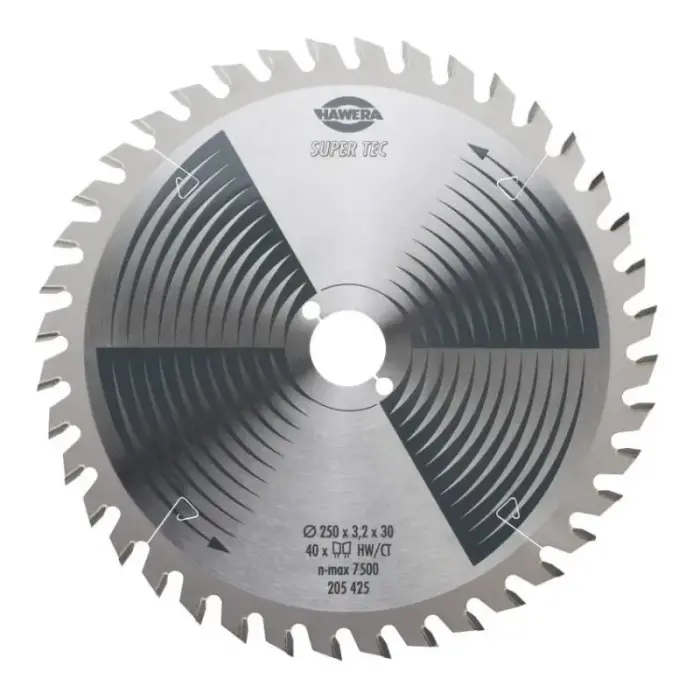 circular saw blade SUPER TEC Z24 210 mm x 2,8 mm x 30 mm / 25 mm