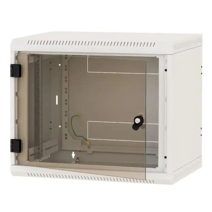 Triton 19" serveru skapis vienveida 18U/400mm, pilnstikla durvis