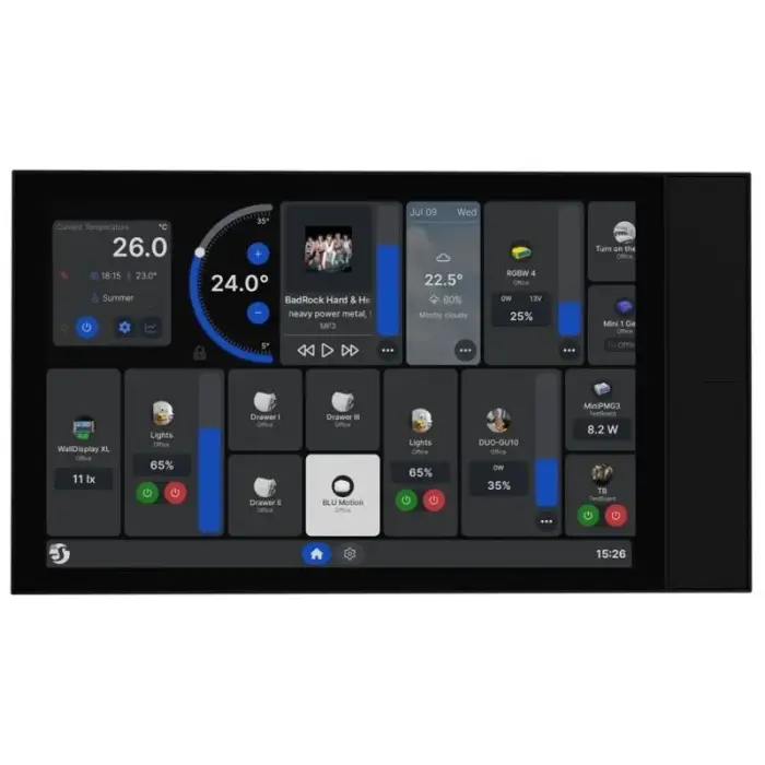 Shelly Wall Display XL 10.1" WiFi/BLU juhtpaneel (must)
