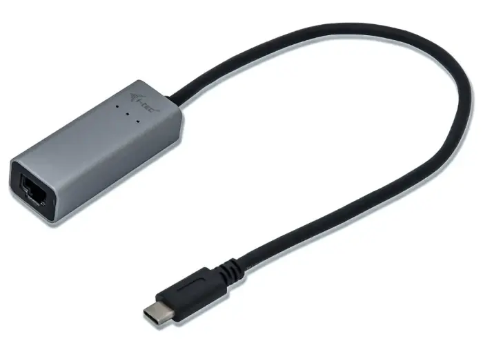 i-tec USB 3.1 Type C Gigabit Ethernet adapteris METAL (RJ45)/ LED indikace/ pilkas