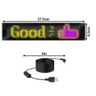 Flexible LED gesture panel for truck windscreen — Photo 10