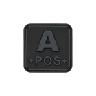 Bloodtype Square Rubber Patch A Pos — Photo 1