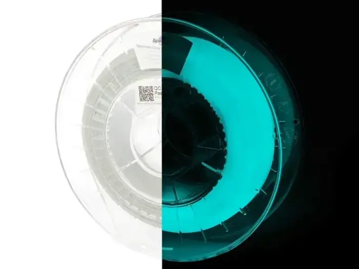 Filament PLA Glow in the Dark BLUE 0.5kg SPECTRUM