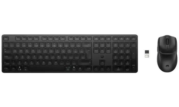 HP беспроводная клавиатура a мышь HP 495C Multi-Device Dual-Mode CZ - чёрная