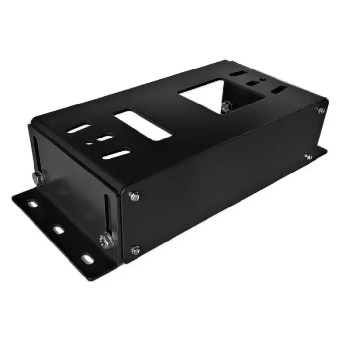 Mounting base 10.5-16cm GALVANIZED RAL7016 for NICE, FAAC, GENIUS, BENINCA, KEY, CAME, ROGER drives