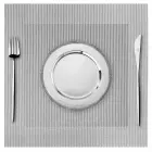 Table placemat 35x35 cm Latte silver Photo