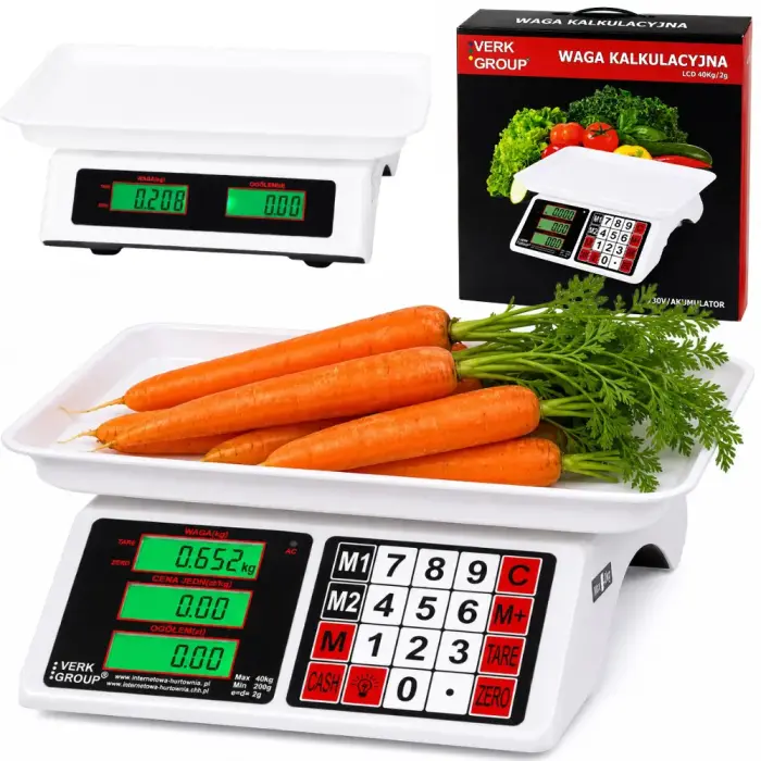 ELECTRONIC CALCULATING STORE WEIGHTS 40kg 2g