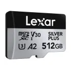 Lexar High-Performance Silver Plus microSDXC 512GB Memory Card + Adapter — Photo 3