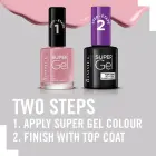 Rimmel Super Gel Step 1 & Step 2 12ml Photo