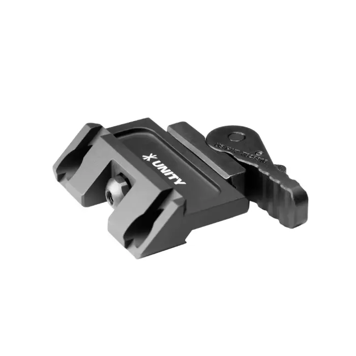 Unity Tactical RAXIS Picatinny FAST QD Mount for MAWL Lasers – Aluminum – Black