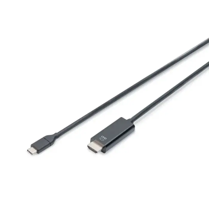 DIGITUS USB-C to HDMI Cable 3.1 4K 60Hz 5m – Black