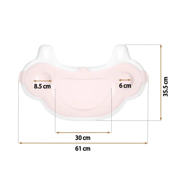 Tacka do krzesełka Sinco Ricokids - różowa Foto 4
