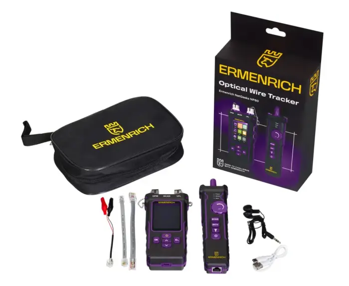 Ermenrich NetGeeks NP60 Optiline kaablijälgija