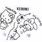 Hello Kitty colouring stationery set — Photo 4