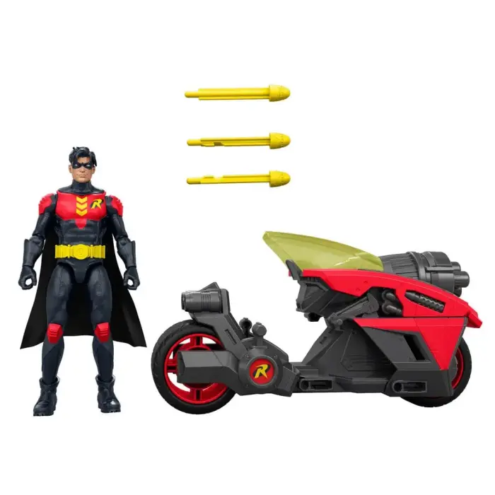 DC Universe Batlink Robin figure and motorcycle vehicle