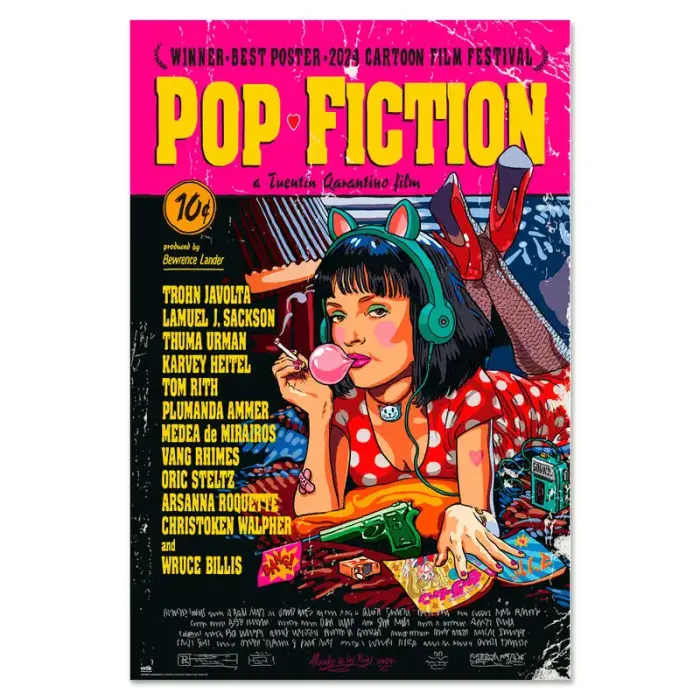 Pop Fiction plakatas