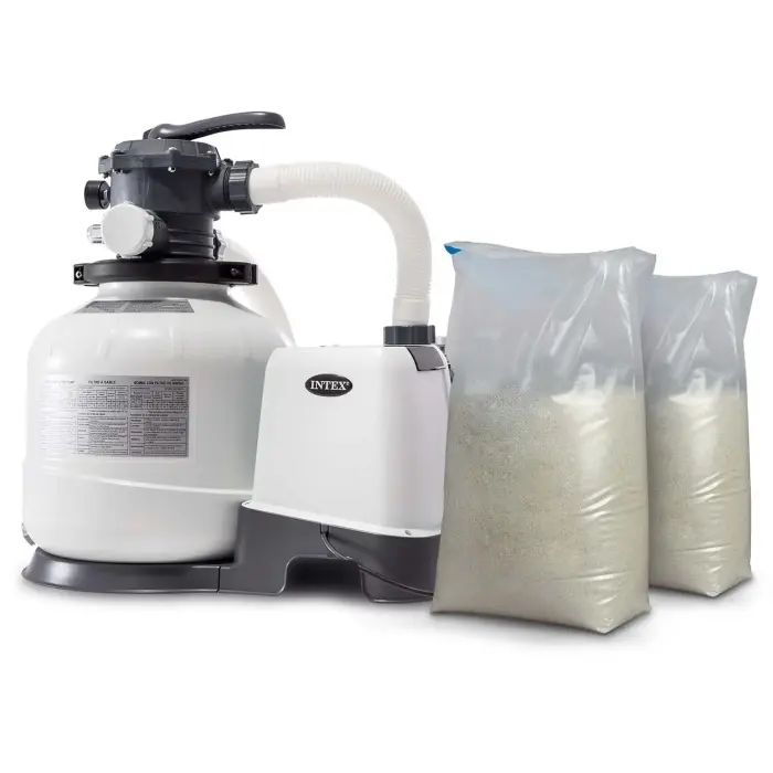 INTEX 26648 liivafiltripump 10500 l/h + 50 kg liiva