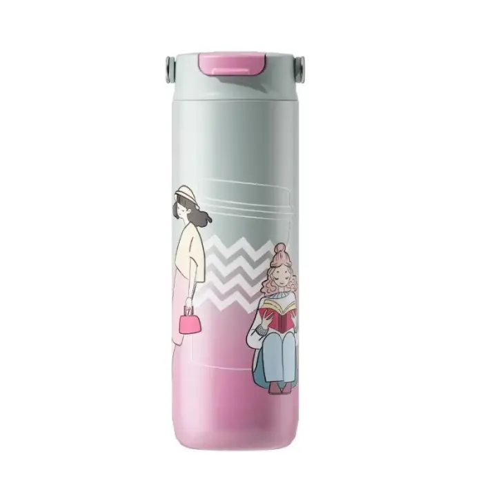 600 ml Thermal Cup for Children, "GIRLS", MR-1644-C-NEW MAESTRO