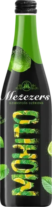 Non-alcoholic carbonated drink MOHITO, Mežezers 0.5l (DEP)