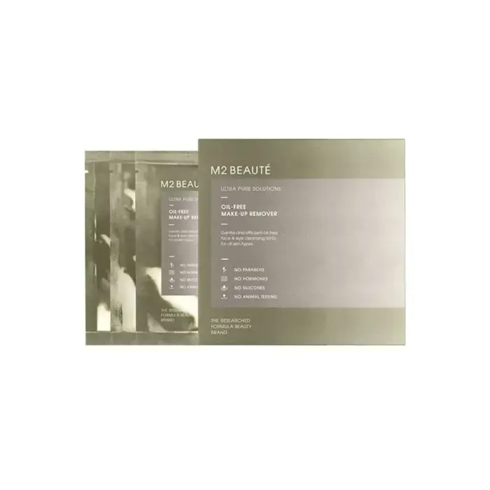 M2 Beaute Ultra Pure Solutions Салфетки для снятия макияжа, Набор из 7 шт.