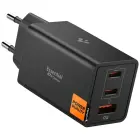 Ładowarka sieciowa Spigen Essential       EE673EU 67W 2xUSB-C/USB-A czarny Foto 1